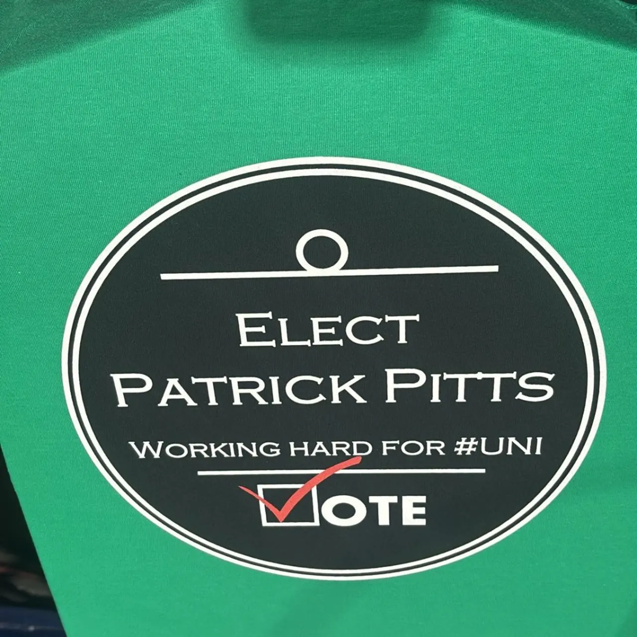 Pitts Campaign screen-printed run produced by Solid Promo Prints in Las Vegas