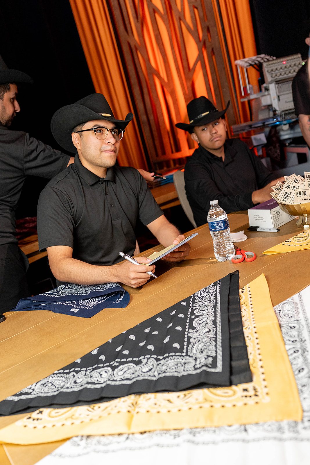 Bellagio — Live embroidery bandanas