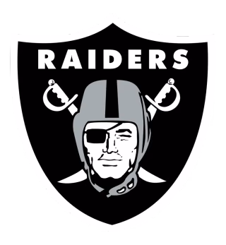 Las Vegas Raiders logo - Solid Promo Prints client in Las Vegas